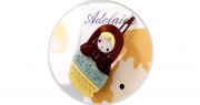 Adelaide Nesting Doll Clip Chocolate