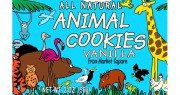 Market Square Jungle Animal Vanilla Cookies 2oz