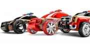 mini rescue vehicles (3 pack)