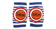 Basketball Navy Striped Kneepads